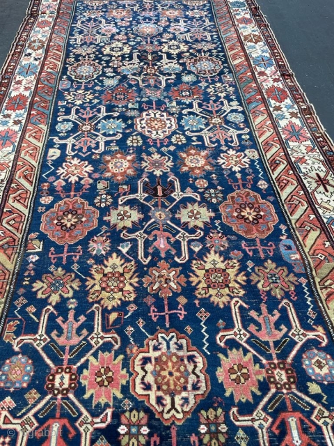 OLd Persian Rug Size: 6ft x 14ft.                          