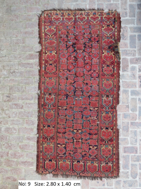 E19thC Ersari main carpet                             