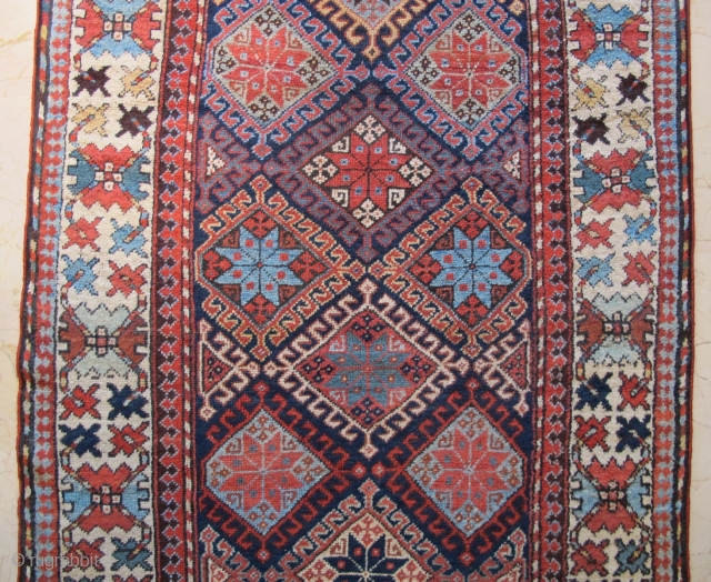 Antique Persian Galleria rug Circa 1880 or 1890                         