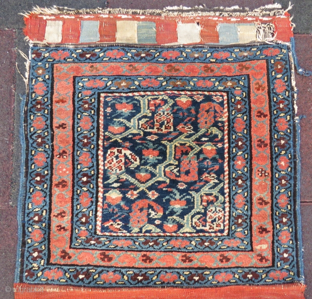 NW persian bag face wonderful coloes and nice condition all original size 63x55 cm Circa 1900                 