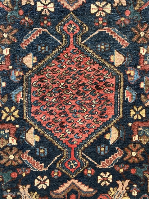 Old Ferhan Rug 4’3”x6’9” feet ( 1,30x2,04 cm) nice colors and nice conditions all original AVAILABLE if need any more information please contact DM - E-mail  sahcarpets@gmail.com  or WhatsApp +905358635050  ...