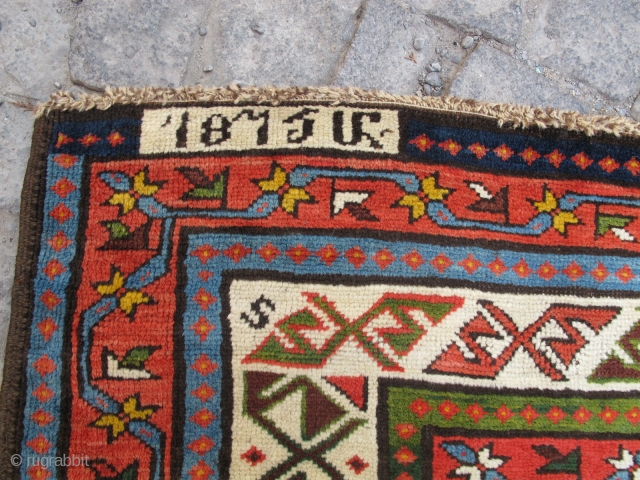 Antique Karabag (Talish ) Gallery rug wonderful colours and excellent condition all orginal Circa 1875                  