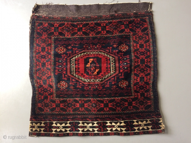 A half ghorgin Baluh bag,
Circa 1880 
63x70xm                          