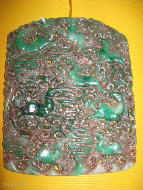 Beautiful Old Carved Jade.

7x5.5inches                             