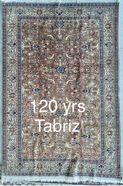 Antique Tabriz over 120 years old 
Price on Request                        