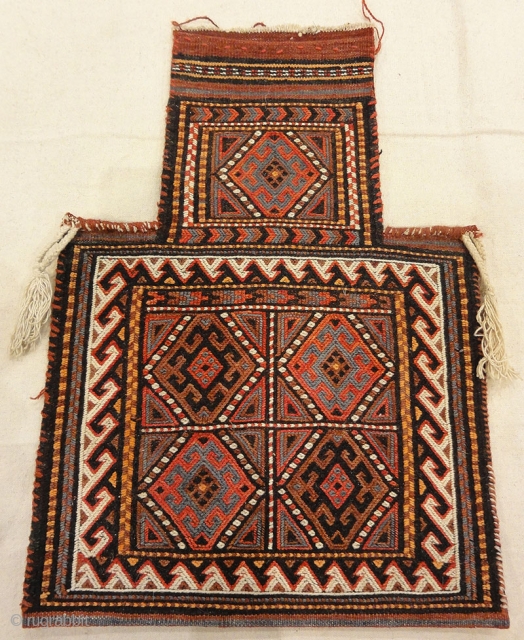 Antique Shahsavan Salt Bag
1'4" x 1'10"                           