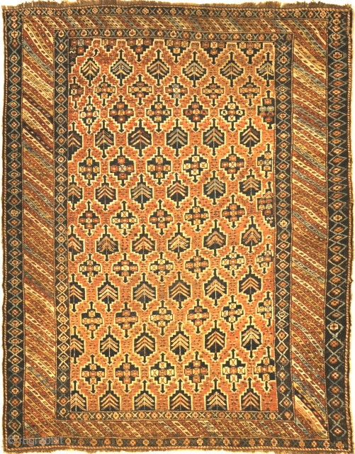 Antique Kuba Rug
3’11” x 5’2″                            