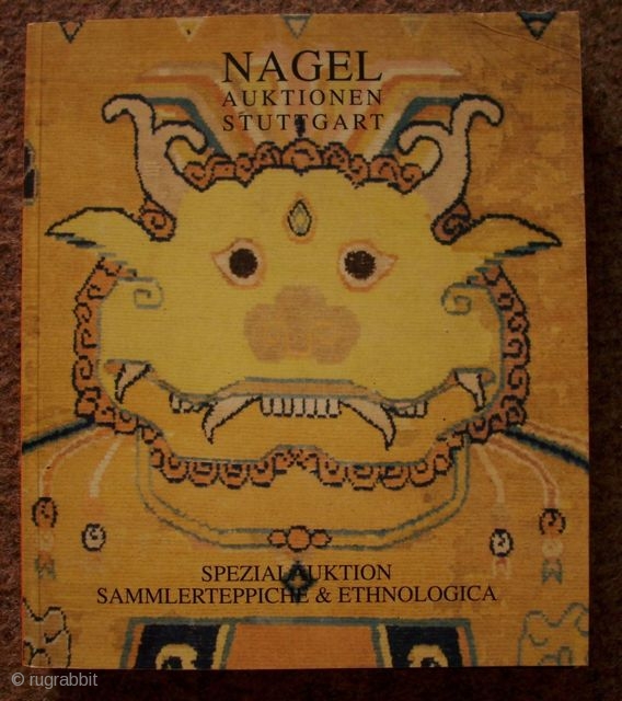 Nagel Carpet auction catalogues                             