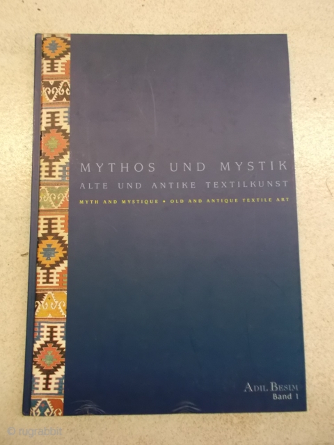 Adil Besim: Mythos und Mystik, Alte und antike Textilkunst Band 1, Einband beschädigt                    