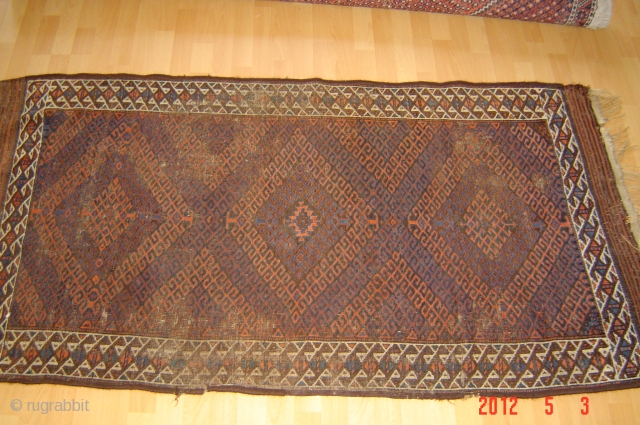 19th century beluch rug
wool on wool/natural colors
192cmx100cm
pazyryk antique                         