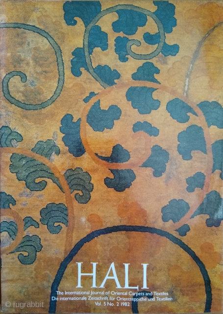 Hali Magazine Vol 5, issues 1, 2 3 and 4 (Hali #17, #18, #19, #20)

Hali #17: £60 plus delivery. Excellent condition
Hali #18: £60 plus delivery. Excellent condition
Hali #19: £60 plus delivery. Excellent  ...