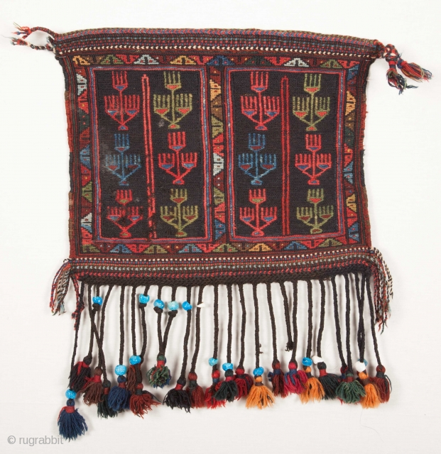 Afshar Soumak Bag  42 x 37 cm 16.5 x 14.5 Inches                     