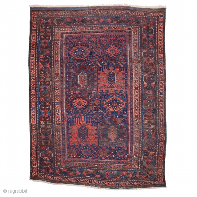 Baluch Main Rug with some old repairs 223 x 274 cm / 7'3'' x 8'11