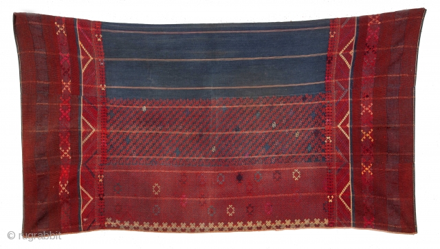 Kachin skirt, Burma ( supposedly goat hair and dog hair)
1940s
80 x 150 cm x 2'7'' x 4'11''                