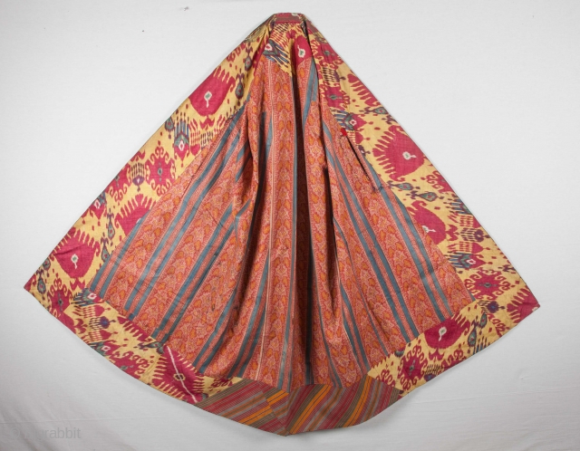 Tadjik Farange with a wonderful ikat lining 19th c.                        