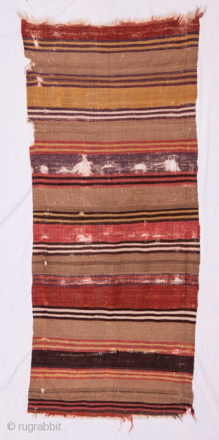 Central Anatolian Kilim Fragment 74 x 179 cm / 2'7'' x 5'10''                     