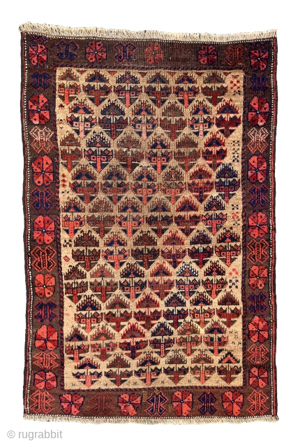 Antique Baluch rug 114x076cm                             