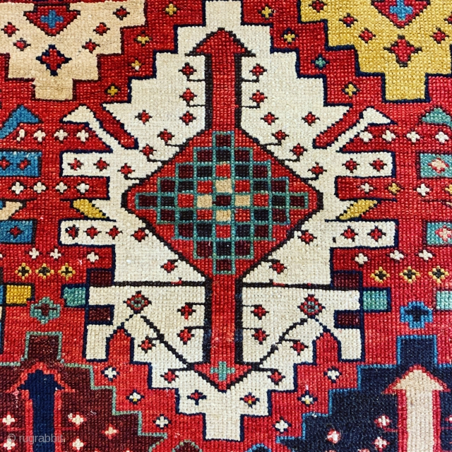 Caucasian small Kuba rug  with kelim design , mid 19th century  #karlsruhe #suedliche_waldstrasse #antiquerugs #antiquekilim #islamicart #interiordesign #decoratifart #decoration #luxury #macallan #breguet #boucheron #riva #ferragamo #lovely #rich #caucusus #halimagazine #turkish  ...