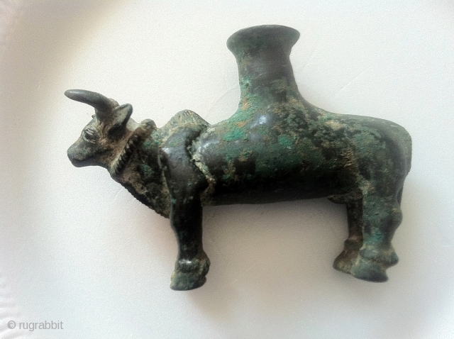 Bactria-Margiana Bronze Figure in the Form of a Bull

Size 12 cm long


Condition Report : Extremly fine INTACT                