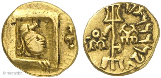 KUSHAN Vima Kadphises gold coin .
1.94 g                          