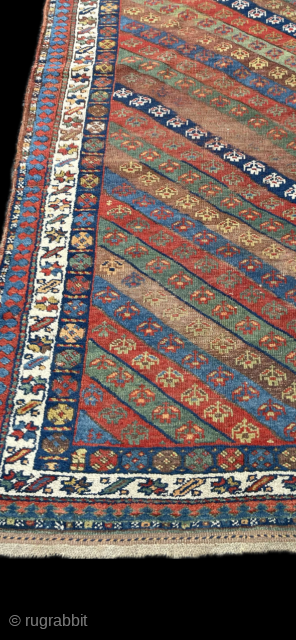 Circa 1880 Northwest Persian Kurdish Rug.
Typical gorgeous colours
Contact for more info & price                    