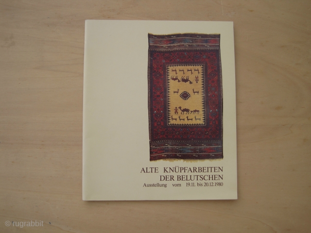 Book: Bausback: Alte Knüpfarbeiten der Belutschen 1980 (Baluchi Rugs)
Translation of german title: Old weavings of the Baluchi
50 old (in 1980!) and antique Baluchi items (44 rugs, 6 bags) in good color.
This is  ...