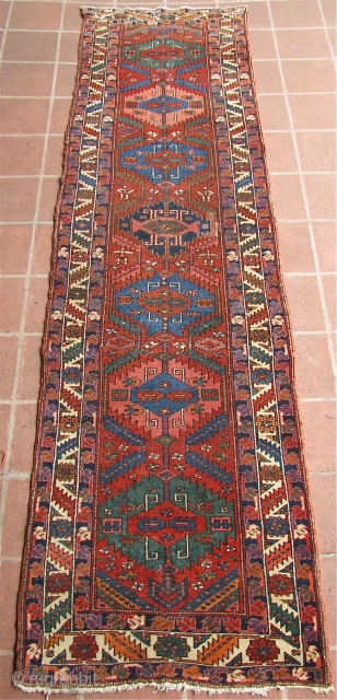 3' 3" x 12' 3" "At The Gym" Northwest Persian     Free Ship/U.S.    3 day returns policy          