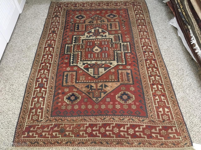 Old Bergama rug 
size 2.57 x 1.73                          