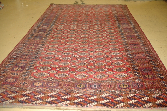 Antique Solar Carpet 3.70 X 2.39 m                          