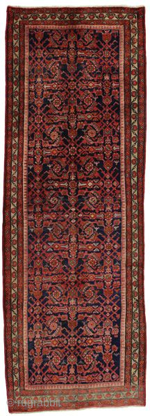 Hosseinabad - Hamadan - Antique Persian Carpet 300x106

Size: 300x106 cm
Thickness: Medium (5-10mm)
Oldness: 80-100 (Antique)
Pile - Warp: Wool on Cotton
Node Density: about 90,000 knots per m²
email:info@carpetu2.com        