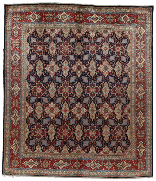 Jozan - Antique Persian Carpet 348x303

Size: 348x303 cm
Thickness: Medium (5-10mm)
Oldness: 80-100 (Antique)
Pile - Warp: Wool on Cotton
Node Density: about 250,000 knots per m²

email:carpetu2@gmail.com
          