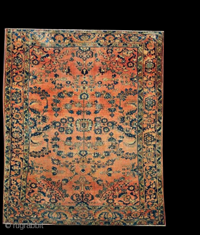 Sarugh Antique rug 263 cm x 370 cm                         