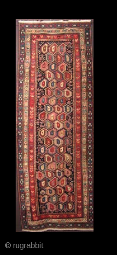 Ganjeh Antique rug 120 cm x 240 cm                         