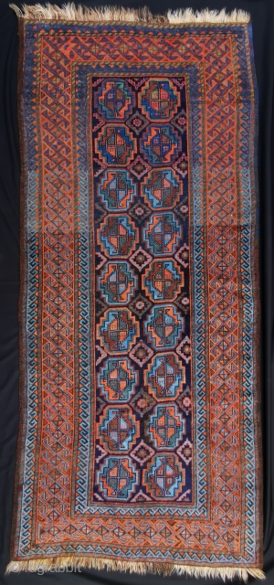 Lovely Kordi (Quchan)carpet 242 x 107 cm                          