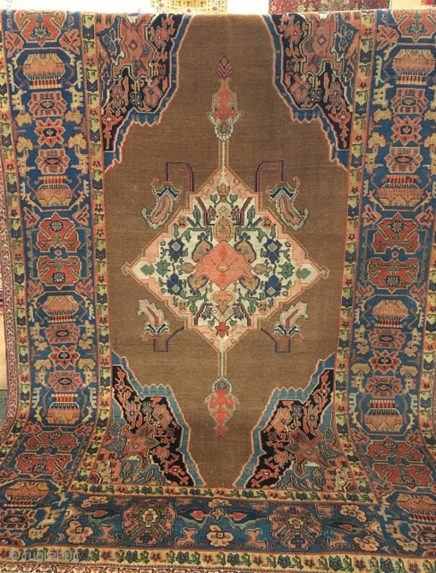 One of the best sine rug With camel hair                        