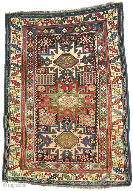 Kuba Rug, 3'9 x 5'3. For a full description of this rug, see Image #2. (Inventory Number 167.)               