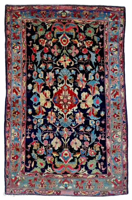 Unusual Mehraban Rug with 2 dates inscriptions (1351?) 
(225x140cm). Preserved in excellent condition. 

E-mail: timeless.rugz@gmail.com 
                 