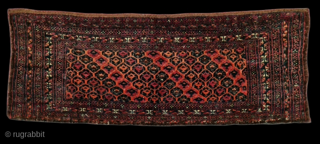 Turkmen Torba Salor - Mid 19th (124x46cm) with white Silk.

This piece has long fringes additional to the torba (removed on the pictures only).

E-mail adres: timeless.rugz@gmail.com        