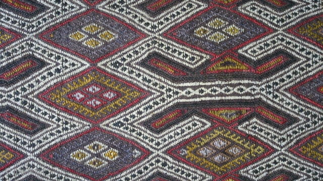 Antique Anatolian Juval(Jual) Face, no: 147, size: 94*55cm, circa 1900 wool and cotton.                    