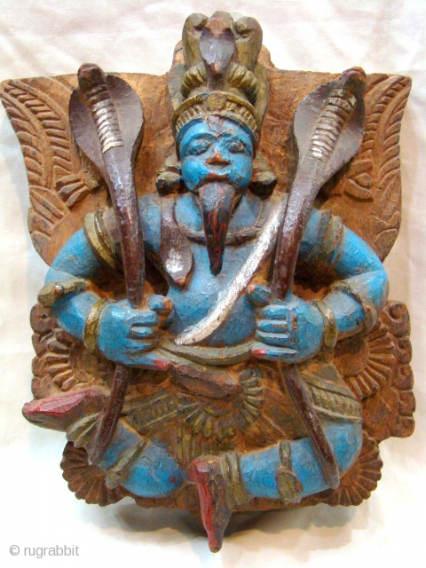 The Garuda  is a large mythical bird or bird like creature 