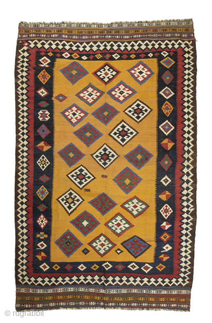  Gashgai Kilim,8.4x5.5 feet,257x169 cm,Perfect Condition,                           