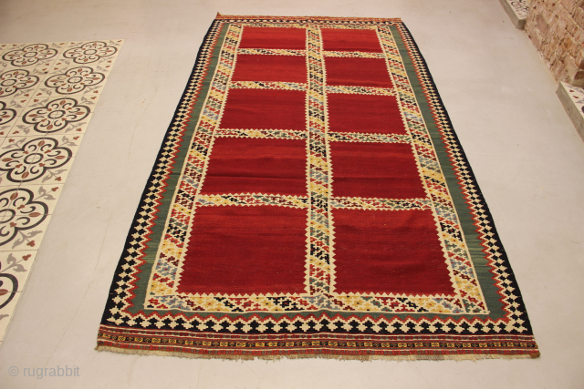 Antique Gashgai Kilim                              