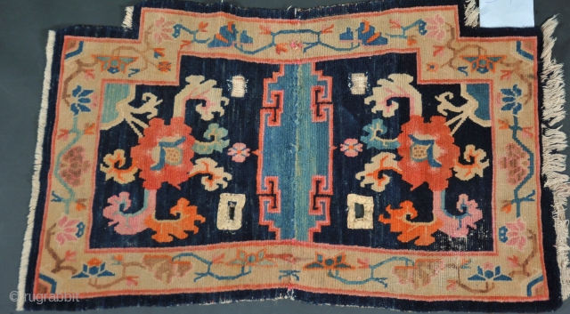 Tibet saddle rug   cm 097,x 057                         