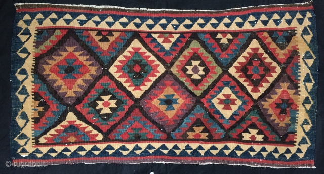 Shahsavan kilim panel size 50x100cm                            