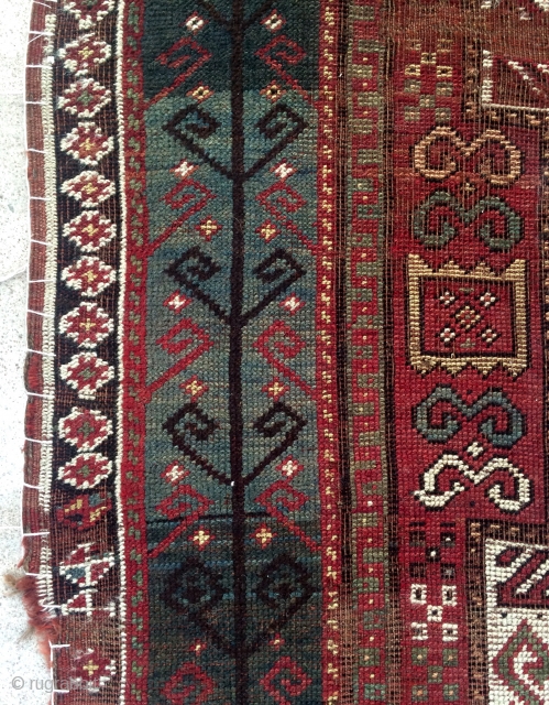 qahızman Kurdish Carpet size 340x140cm                            