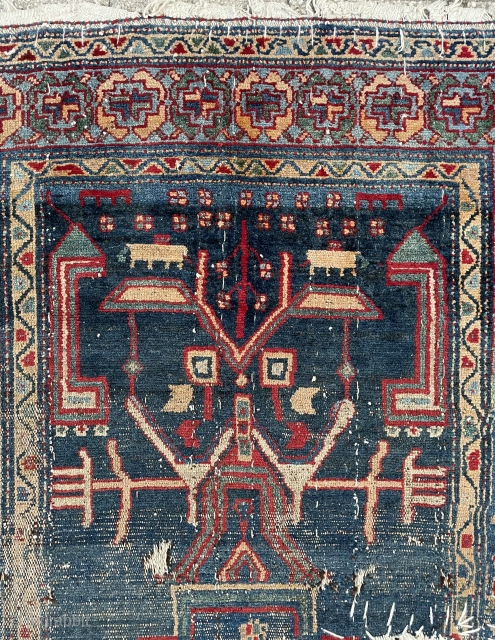 North west  persian carpet size  230x100cm                         