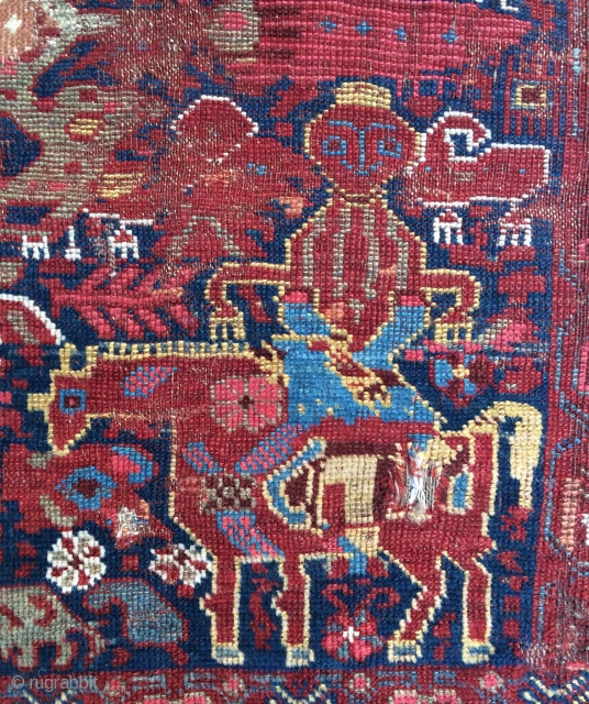 Khamseh Carpet size 170x127cm                             