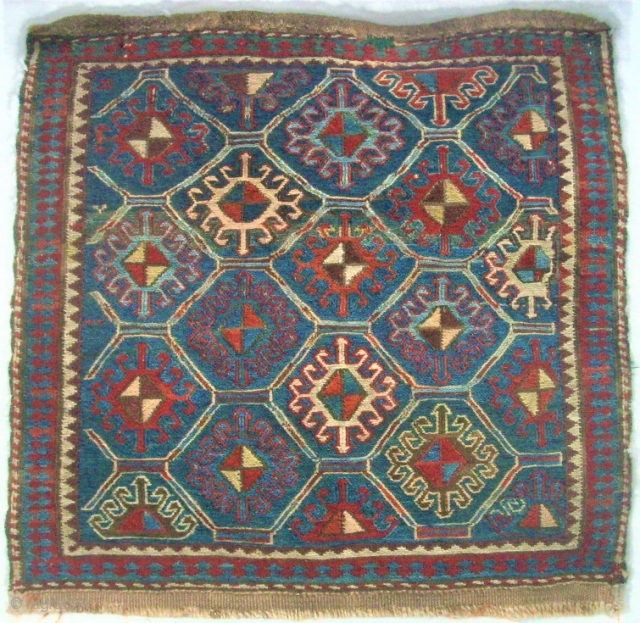 Shah-Savan bag face. size: 50 x 52 cm. Sumakh.                        