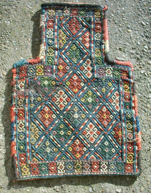 Very old kurdish Salt Bag. Size: 49 x 34 cm. Used.                      