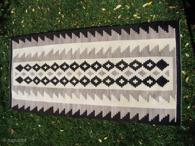 Nice larger Navajo rug 3'9" x 8' inperfect condition.  No Stains
contact at grtex131@gmail.com                   